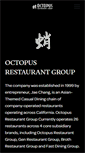 Mobile Screenshot of octopusrestaurantgroup.com